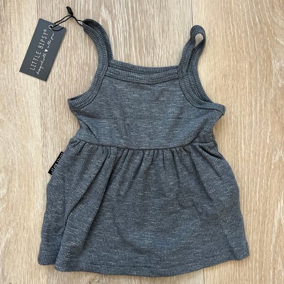 Little Bipsy Ribbed Tank Dress - Size 3-6m - Picture 3 of 3
